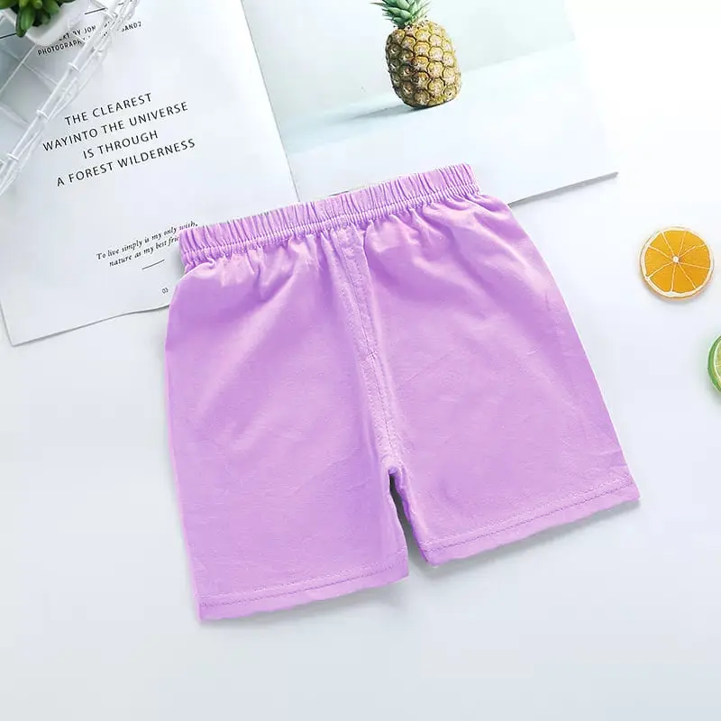 PAKET BUNDLING 6PCS CELANA PENDEK ANAK POLOS 6BULAN - 12 THN Cewe Cowo Unisex Bunda 3