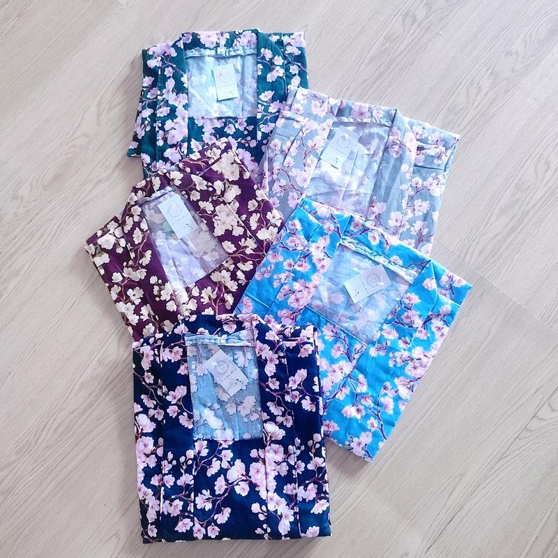 Kebaya Kutubaru Sakura Floral Bunga Cantik Modern Bridesmaids Cotton 2
