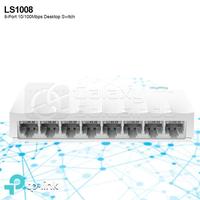 Gambar TP-LINK LS1008 8-Port 10/100Mbps Desktop Switch Hub dari Galaxy Solusindo Kota Malang 2 Tokopedia