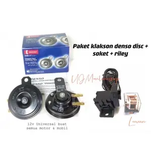 Klakson Disc Avanza Merk Original DENSO 12V Bisa Buat Motor & Mobil #gsv