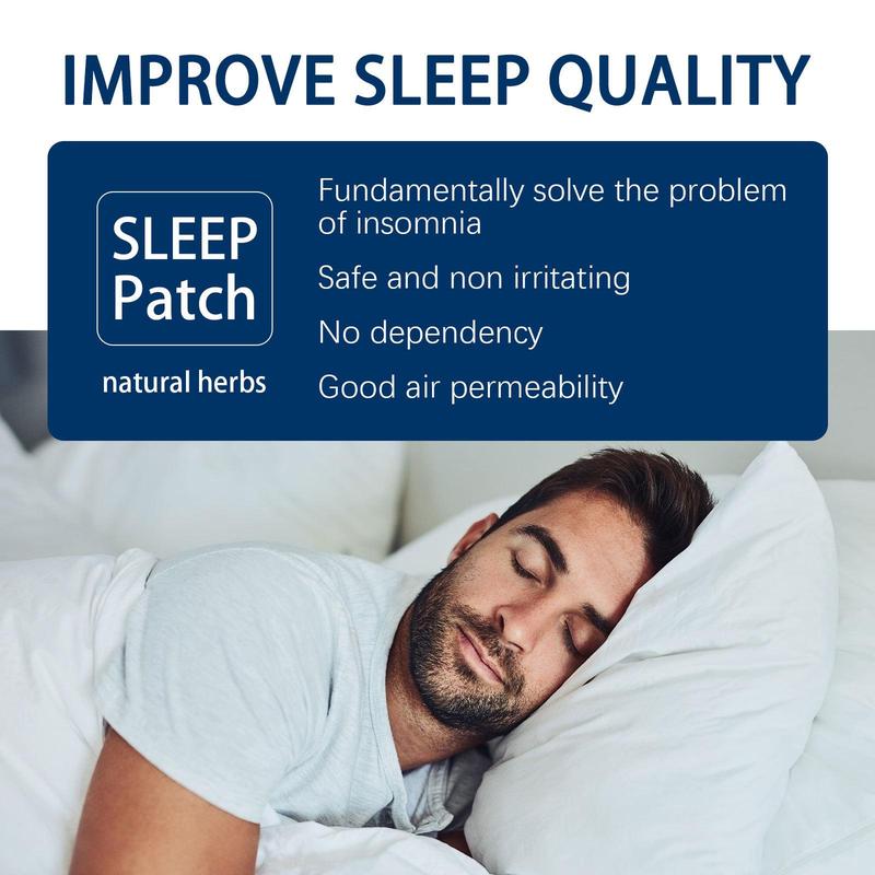 Sleep Patches, 3 Counts/set Natural Sleep Aid Patch, Stress Relief Sleeping Patches, Body Care Patches for Adults 5