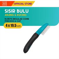 Gambar M-Pets Regular Comb / Sisir Bulu Anjing Kucing Hewan dari M-Pets Volk Pets Indonesia Kota Administrasi Jakarta Barat 3 Tokopedia