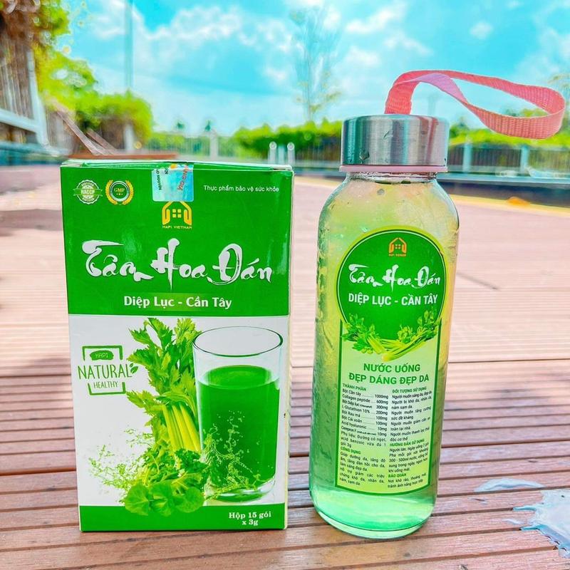 1 Hộp Tâm Hoa Đán - Nước Uống Đẹp Da [Kèm Qùa] 3