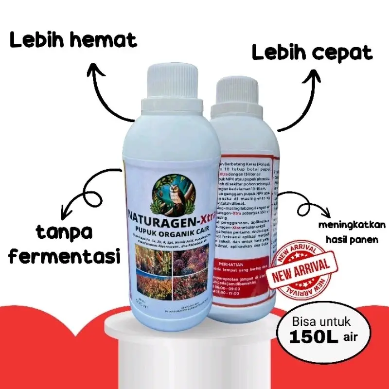 [ beli 3 gratis 1] COD Redy NATURAGEN-XTRA PUPUK ORGANIK CAIR meningkatkan hasil panen kebun, padi, jagung, cabe, sawit Dan Jenis Tanaman Lainya Alami