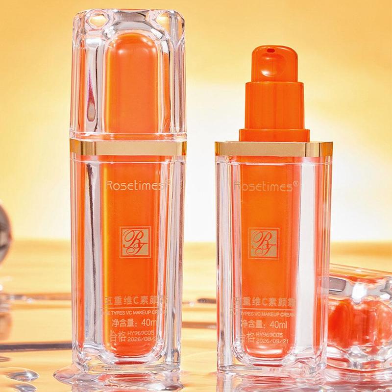 Product Introduction of 【Buy 1 Take 1】VC Makeup Primer Moisturizing Primer Blemish Waterproof Long-lasting Oil Control Primer 40ml*2pcs 19
