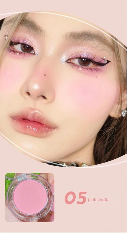 Product Introduction of Korea Monochrome Blush Peach Rose Pink Cheek Tint Powder Natural Lating Matte Face Makeup Red Contour Shadow Palette Cosmetics 21