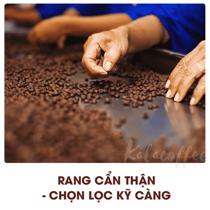 500g Cà phê Hạt Culi gu Đặc Bệt Kalacoffee Nguyên Chất 100% Đắng Mạnh Thơm nhẹ, Đậm đà, hậu ngọt 2