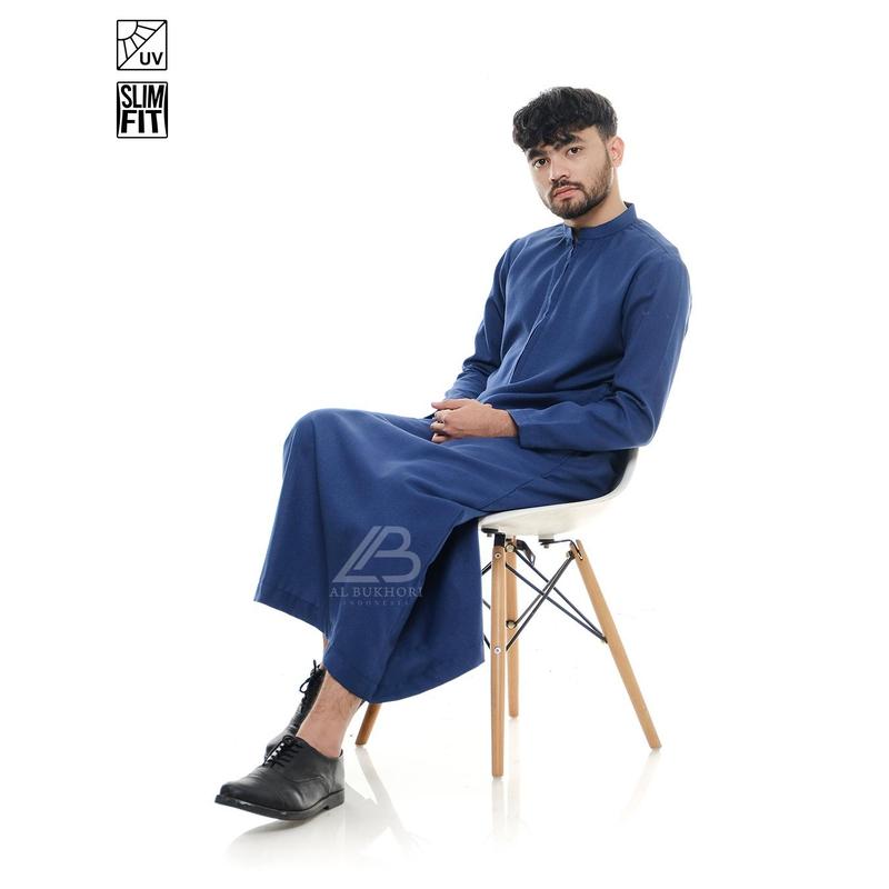 Al Bukhori - Anti UV Jubah Gamis Thobe Slimfit Pria Dewasa Premium Lengan Panjang - Jubah Abbas 8