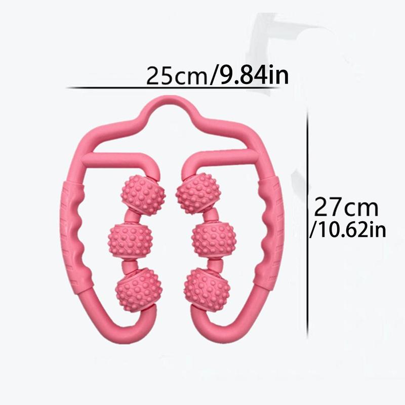 Product Introduction of Massage Roller For Neck Thigh Calf And Legs 6 Wheel Personal Massage Roller - Personal Massage Roller For Muscles And Legs - Portable Deep Tissue Massager - Body Care Comfort 18