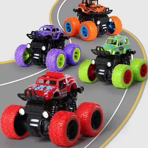 LO Zap Monster Mainan Mobil Jip anak Off Road 4 Drive Inertial Bigfoot 360 derajat