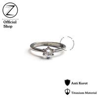 Gambar Zafa Cincin titanium wanita fashion korea Anti Karat Anti Hitam - Hanabi cincin titanium - 8 dari Zafa Aksesoris Kota Depok 1 Tokopedia
