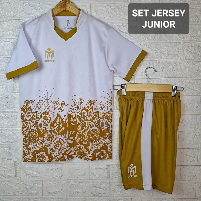 Jersey futsal anak-anak / Jersey sepak bola / Jersey olahraga / Baju olahraga / Baju futsal Uniseks Berpori Nyaman Outdoor 1