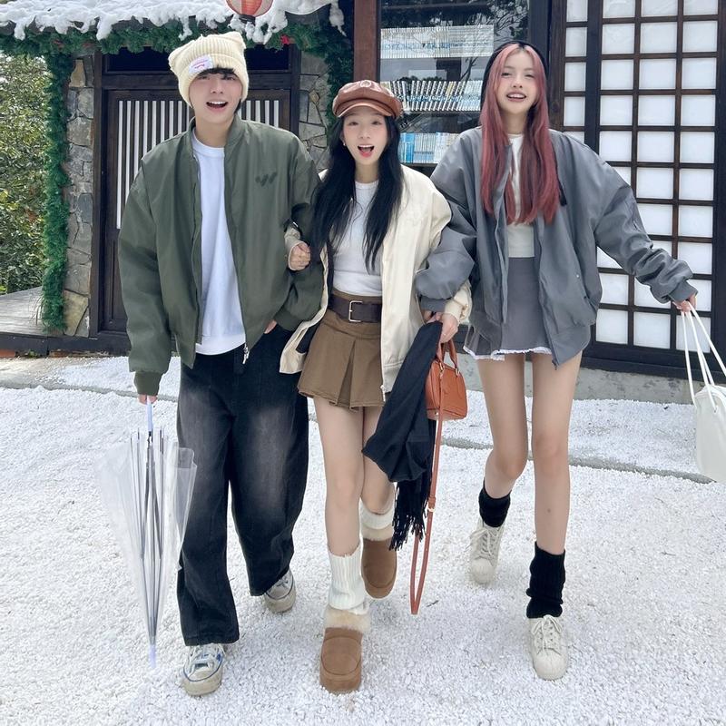 PILOT BOMBER JACKET - Áo khoác dù trần phao Menswear Nam