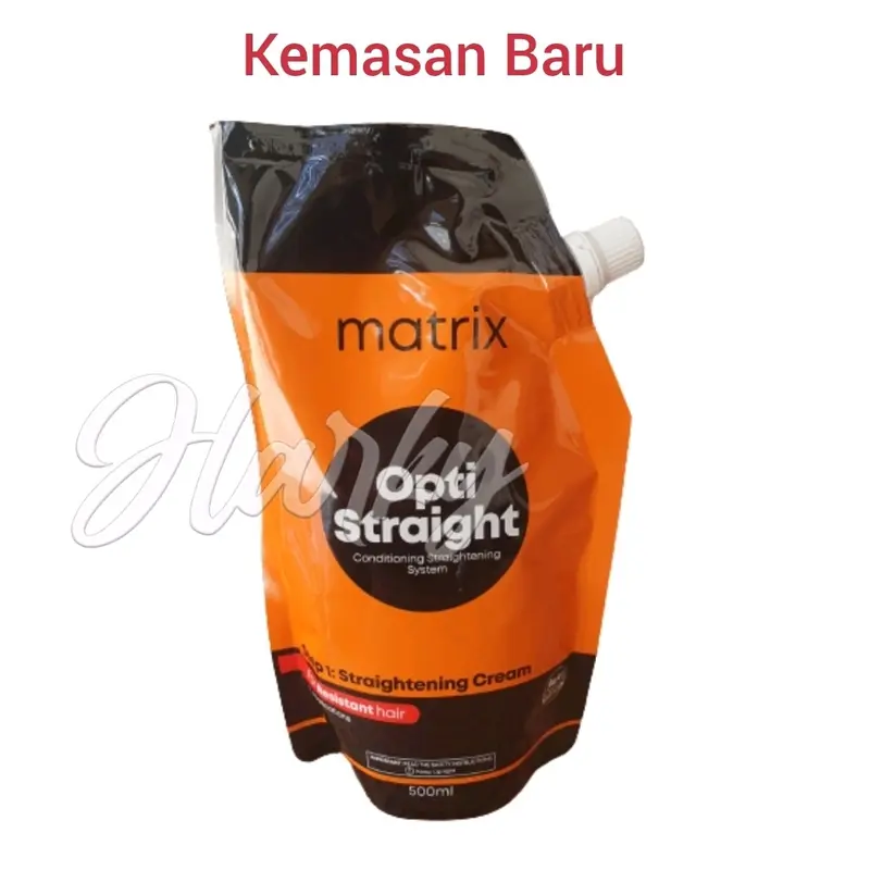 MATRIX OPTI STRAIGHT 500 ml optistraight obat smoothing rambut Step 1 / Step 2 - Tiap Varian Terpisah Meluruskan 2