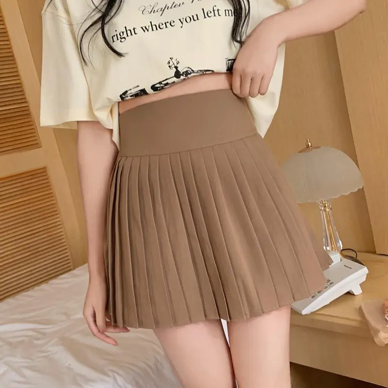 3029-Chân váy xếp ly nhỏ, chân váy tesnis dáng ngắn, chân váy ngắn xếp ly phong cách hàn quốc Nữ 2
