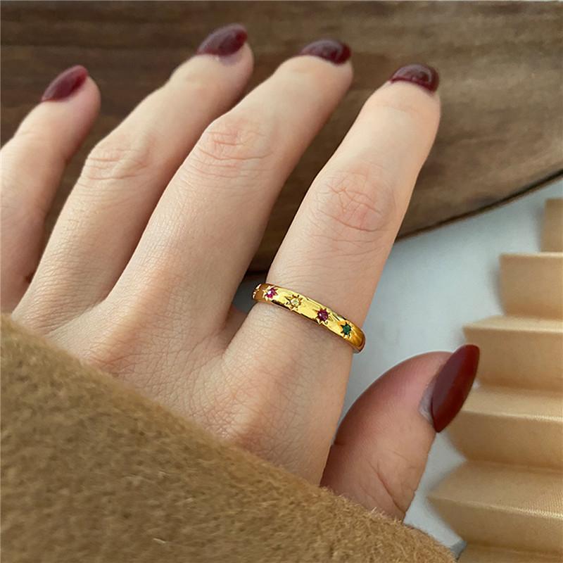 Nhẫn Dễ Phối Đồ Thời Trang Ngọt Ngào Dành Cho Nữ, Cá Tính Sáng Tạo, Phong Cách Ngầu 7