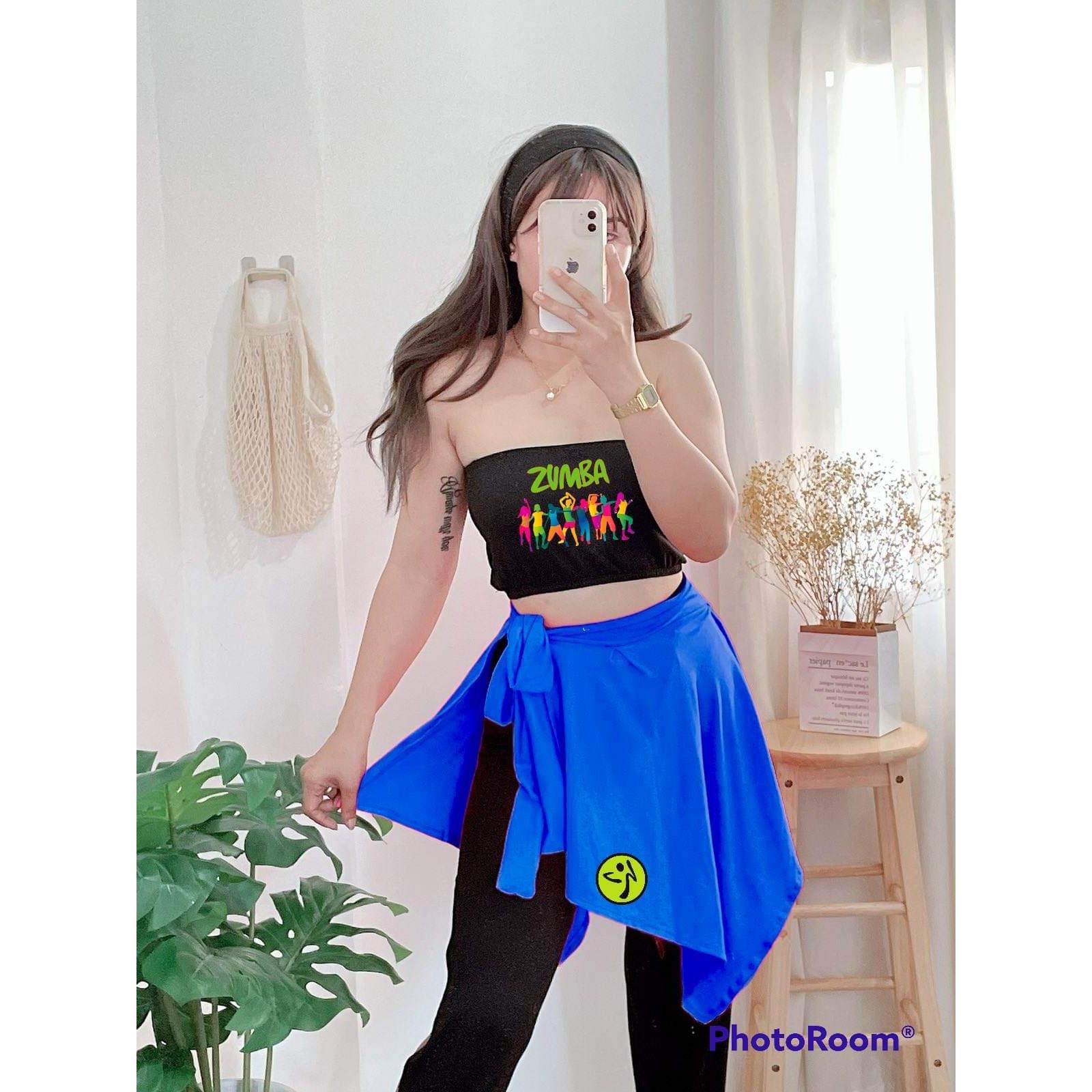 Zumba Überzugsrock oder 3in1 Set Tube Damenbekleidung_voghion.com