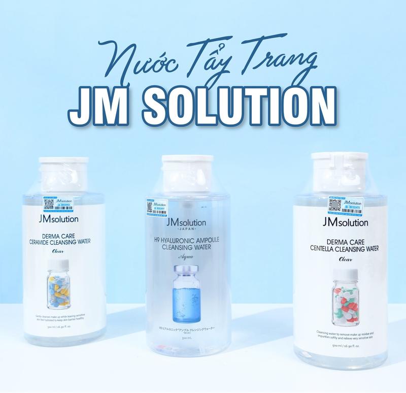 Nước tẩy trang JM Solution Cleansing Water 500ml Cosmetic 0