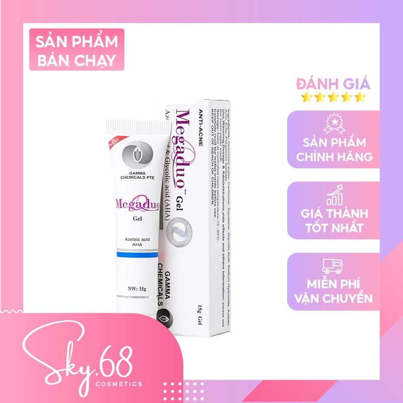 [HÀNG CHÍNH HÃNG] Gel Ngừa Mụ.n, Thâm Sẹo Và Dưỡng Da Gamma Megaduo Gel 15g - Bản Thường Skincare