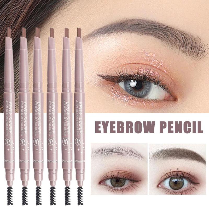0.3g Double Headed Eyebrow Pencil With A Thin Tip Waterproof And Not Easily Smudged It Automatically Rotates Naturally Without Fading Suitable For Beginners 0