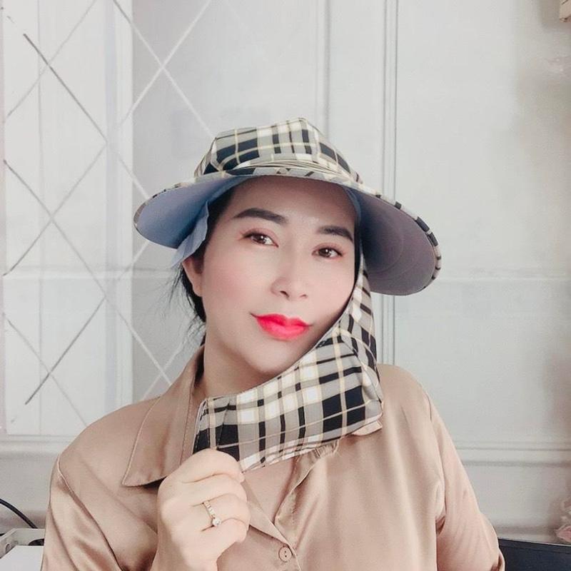 Kim yến -mũ chống nắng kèm khẩu trang- nón chống nắng- mũ nón chống nắng rộng vành che nắng tránh sạm nám tàn nhang khi đi ngoài trời  _Kim Thanh - Sỉ Váy Chống Nắng 7