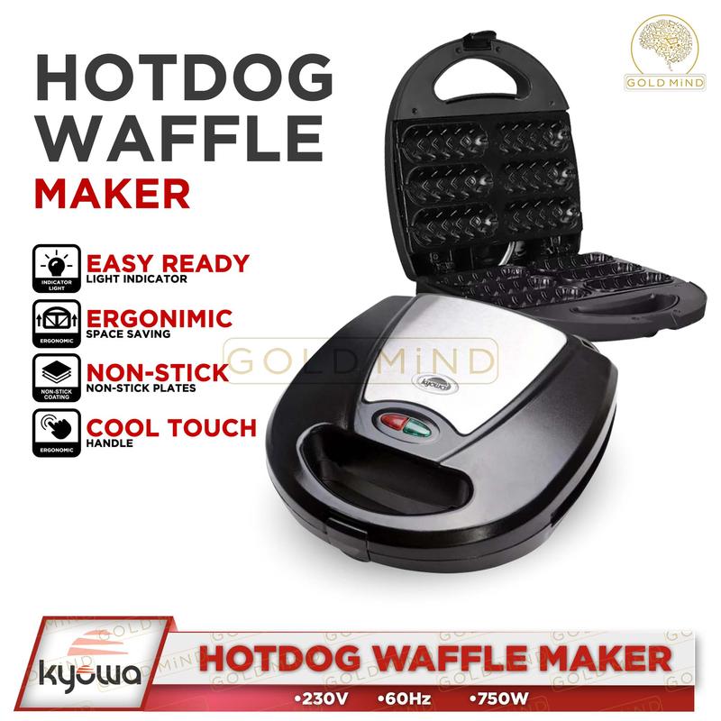 Product Introduction of Kyowa Food Maker Hotdog Waffle Maker 850W 0