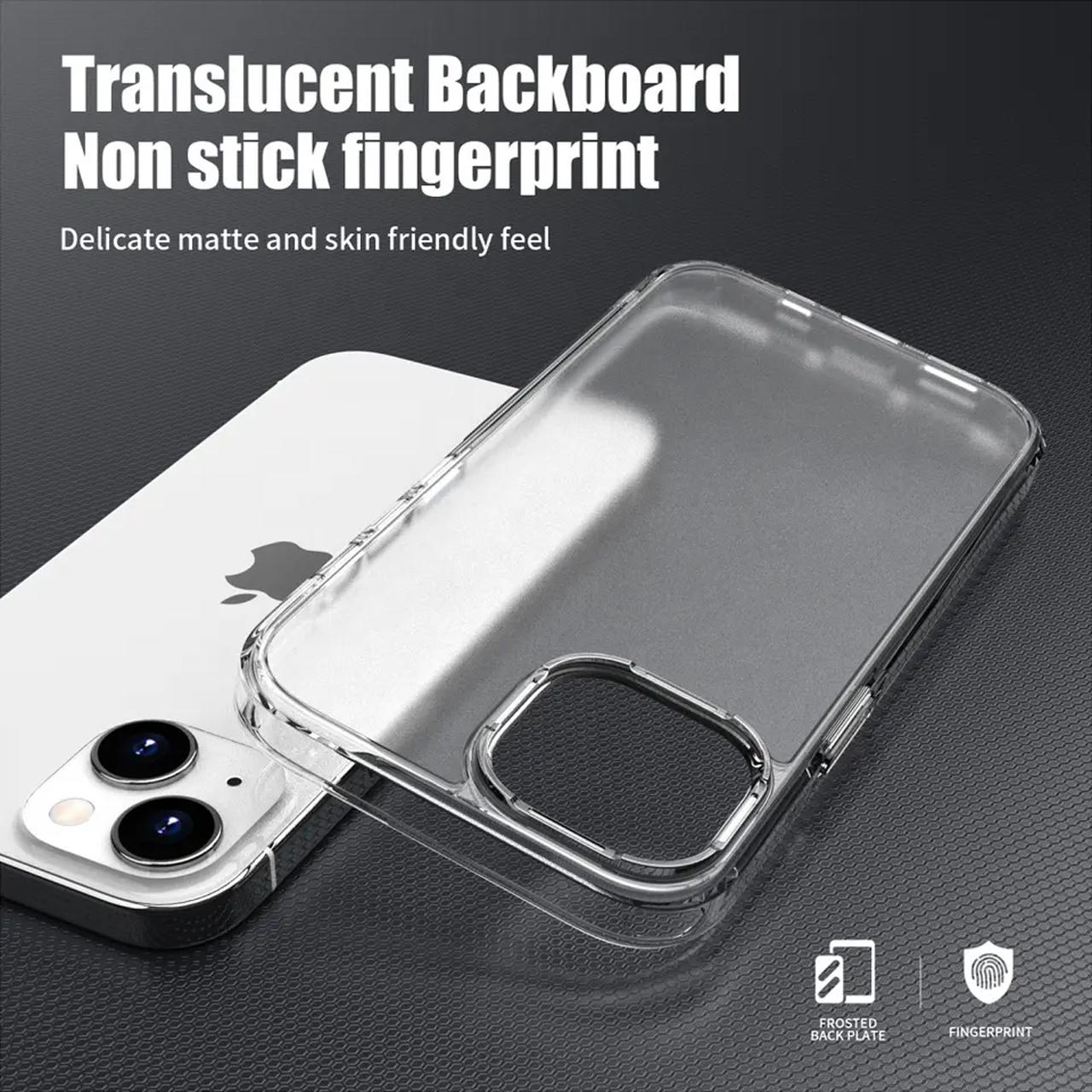 Octagoods iPhone 13 Pro Max Case Dual Clear - Clear K28007