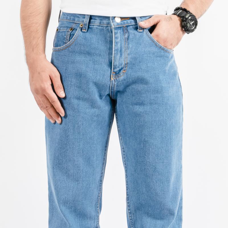 Gizmo - Celana Jeans Reguler Bioblitz pria loose fit jumbo big keren Denim Nyaman 7