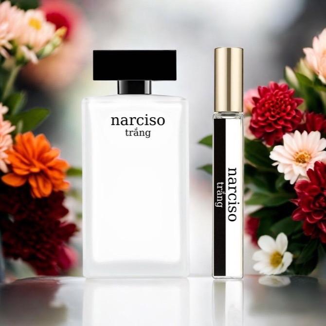 Nước hoa nữ narciso trắng lôi cuốn,Quyến rũ, thanh lịch, nữ tính sang trọng chiết 10ml Perfume Cosmetic Women Mỹ Phẩm