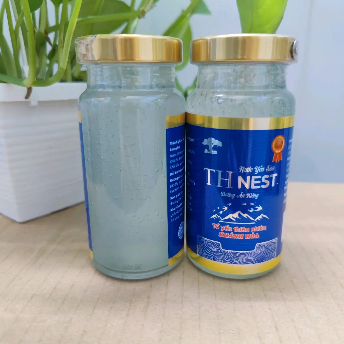 Combo 10 lọ yến ĂN KIÊNG THnest 150ml-39% yến - BỔ SUNG SỨC KHOẺ dành cho Người Bệnh tiểu đường và Người Ăn kiêng , sản phẩm không hộp