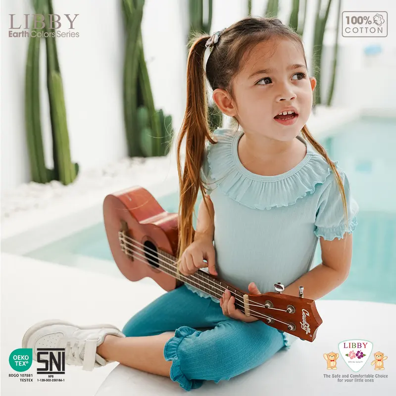 LIBBY Earth Colours Easy Shirt Girl (1PCS /Pack) 4