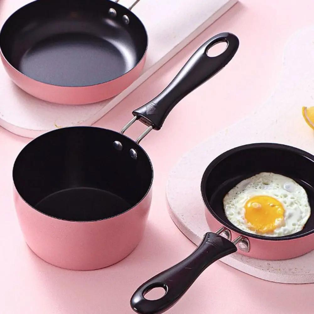 Chảo sữa chống dính, chảo rán mini sâu, dung tích Nhỏ thích hợp để nấu ăn, chảo tuyết, cho thực phẩm trẻ em