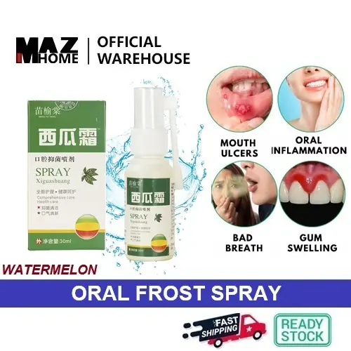 Watermelon Frost Oral Antibacterial Care Spray 30ml