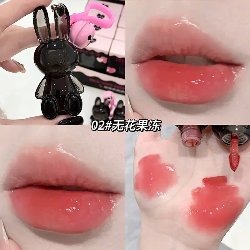 Son Gấu Cappuvini gương bao đẹp- Son tint- dưỡng Nữ Women Cosmetic Mỹ Phẩm Trang Điểm