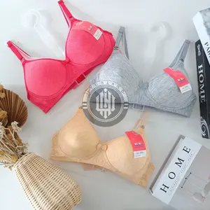YIYI BRA FASHION WANITA MURAH BH BUSA TIPIS PUSH UP BRA REAL