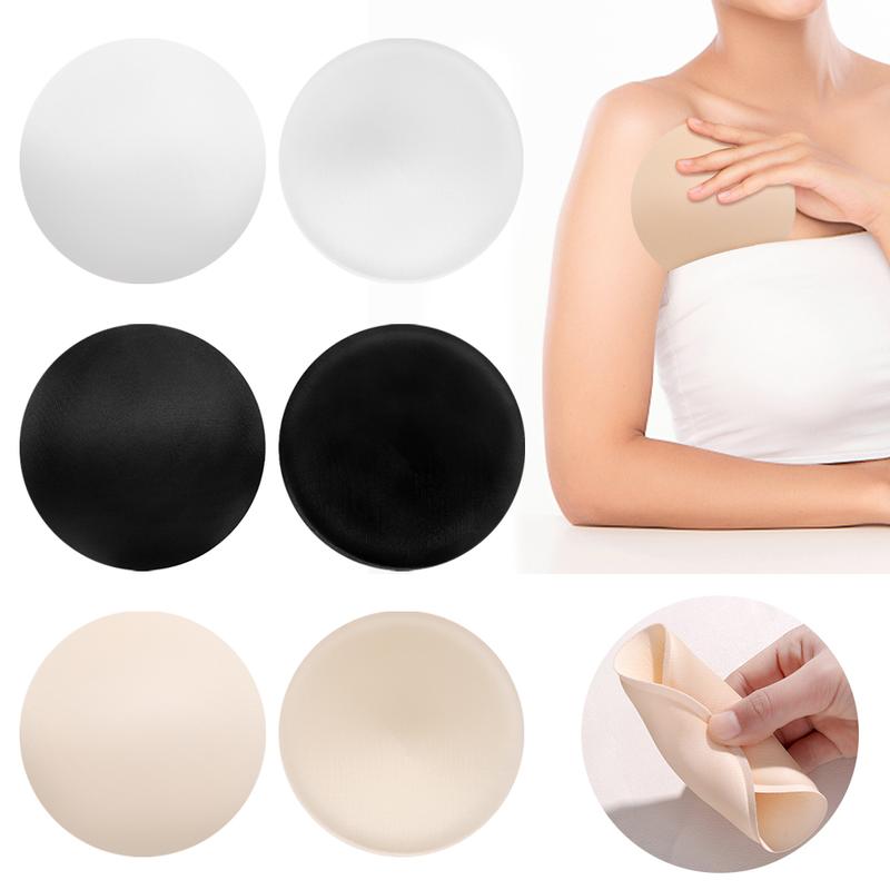 Product Introduction of New 1Pair Women's Round Chest Pad Yoga Bra Pads Soft Sponge Sports Swimsuit Bralettes Nursing Underwear Inserts 22