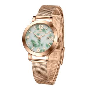 Đồng Hồ Cổ Điển Phong Cách Trung Quốc, Dây Đeo Lưới Sứ Xanh Trắng, Đồng Hồ Đeo Tay Nữ Hợp Xu hướng Thời Trang, Đồng Hồ Thạch Anh Phù Hợp, Hợp Xu hướng