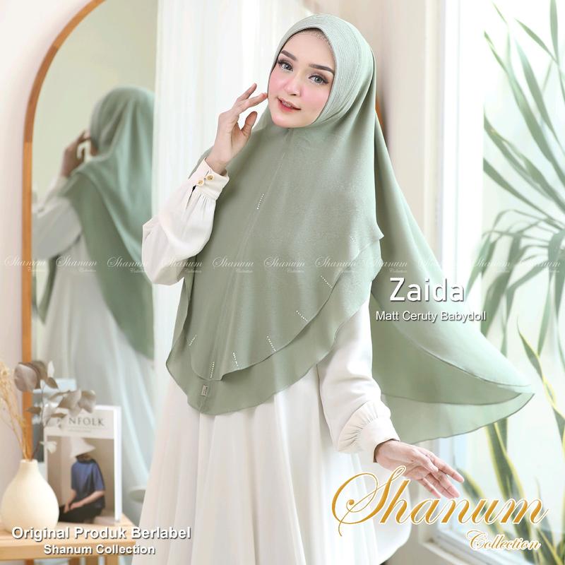 Khimar Hijab Syar'i Ceruty Premium Babydoll ZAIDA 0