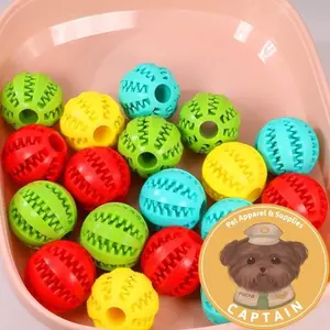 [54]    BOLA MAINAN KARET 5CM ANJING KUCING KONG BISA DIISI TREATS OR SNACK