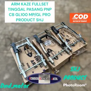 ARM KAZE SHJ PNP CB GL MP GL100 FULLSET TINGGAL PASANG TEBAL Motorcycle