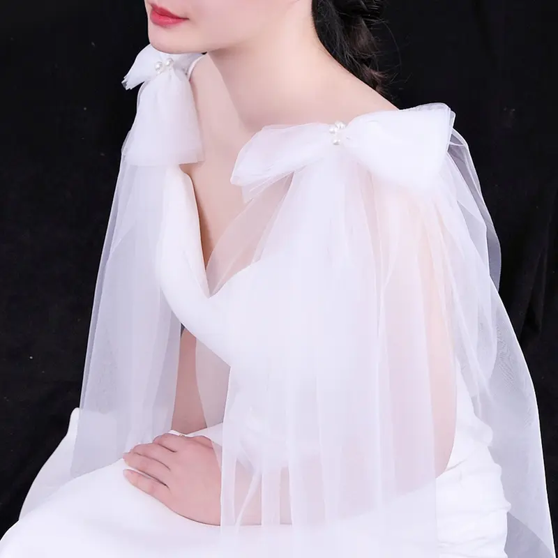 Khăn Choàng Sợi Nhẹ Cho Cô Dâu, Váy Dạ Hội Cho Tiệc Cưới Và Trang Trọng, Váy Dịp Đặc Biệt 5