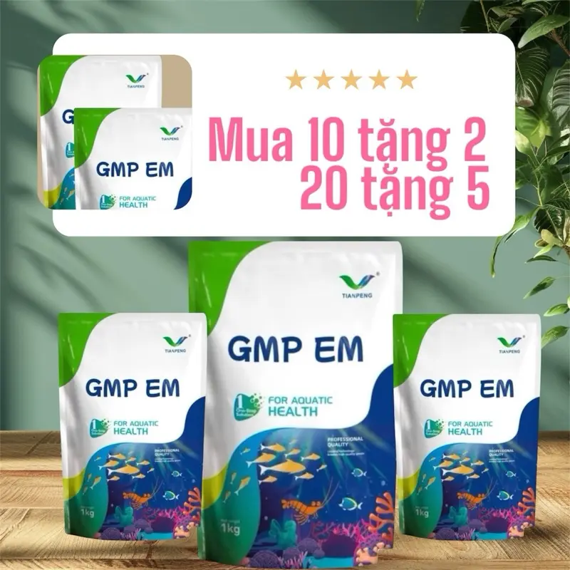 COMBO 5kg TẶNG 1kg men ủ EM gốc - Vi sinh dạng bào tử chưa kích hoạt. 0