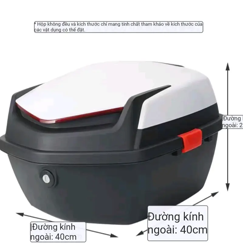 Thùng ( Cốp )  đựng đồ phía sau cho xe điện và xe máy - hot 2024 2
