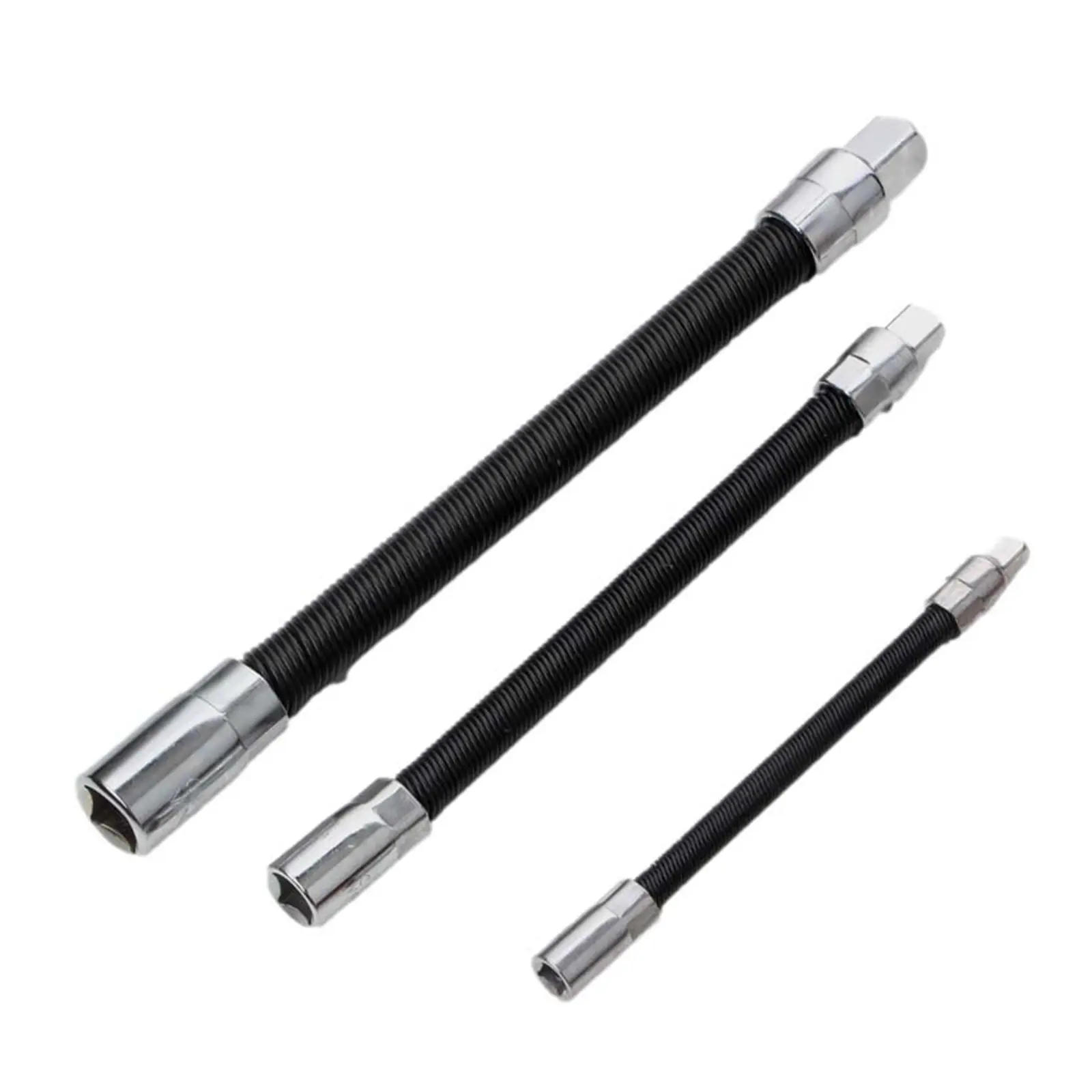 【Ready Stock】 Electric Wrench Sleeve Socket Extension Tool 1/4 3/8 1/2 Socket Wrench Drive for Head Flexible Universal Extension Rod H