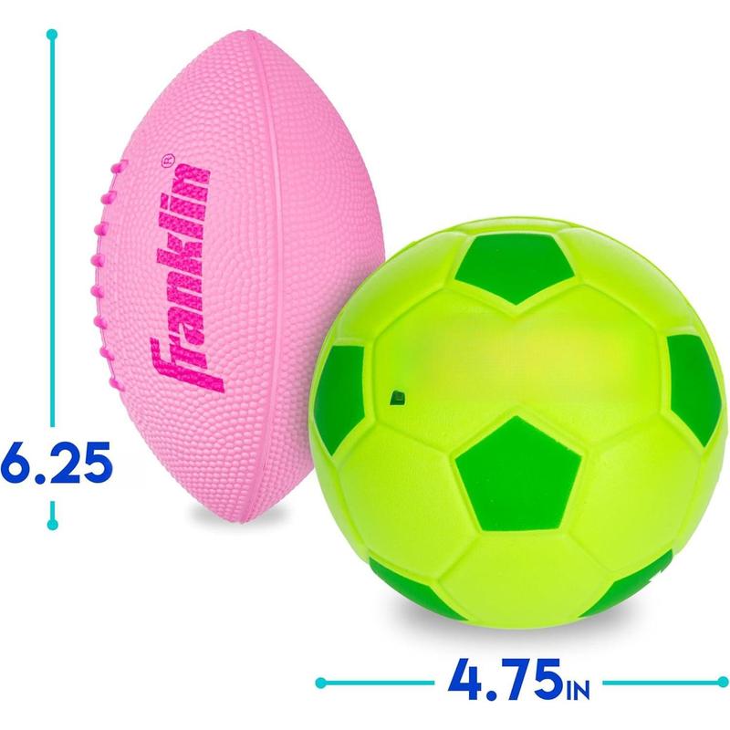 Football & Soccer Ball Mini Pro Brite Foam Football & Soccer Ball Mini Pro Brite Foam