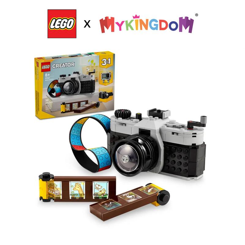 [DEAL ĐỘC QUYỀN] Đồ Chơi Lắp Ráp Máy Ảnh Retro LEGO CREATOR 31147 (261 chi tiết)