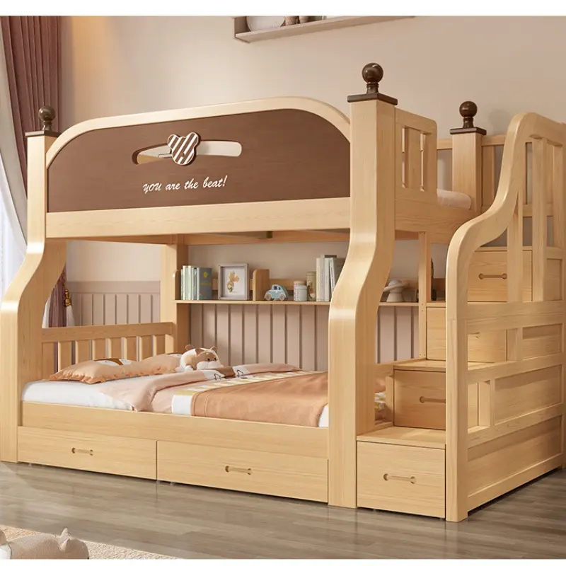 Child Mother Bed Double Bunk Bed Solid Wood Bunk Bed