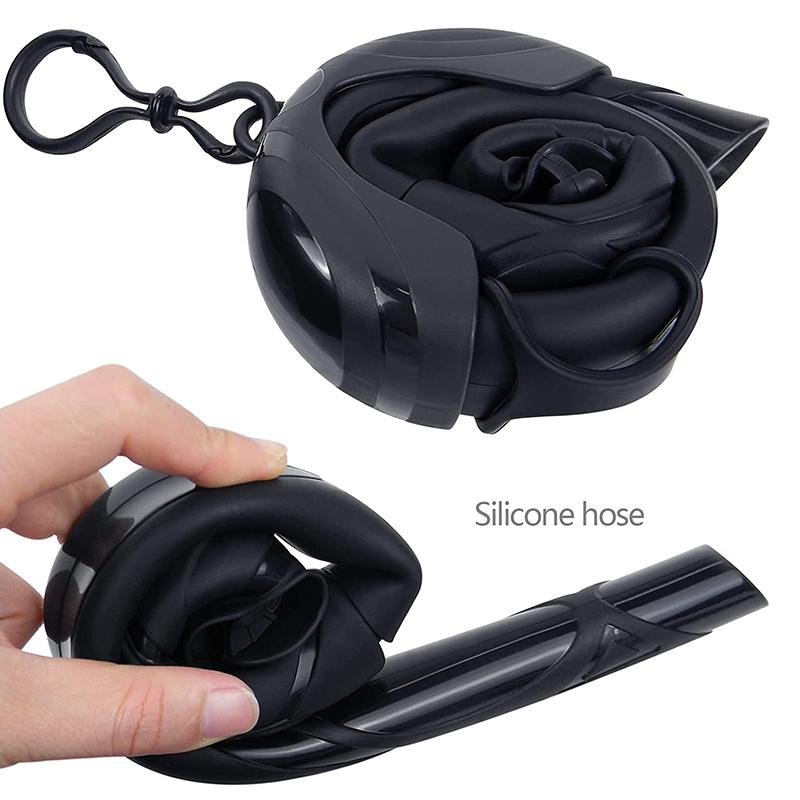 Product Introduction of Profissional Scuba Snorkel Tube Portable Dry Snorkel Wet Scuba Diving Equipment For Pool Swimming Diving Snorkeling Easy-Breath 9
