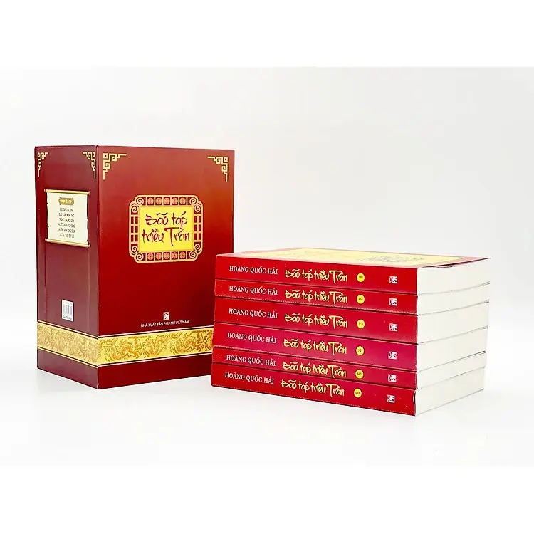 Sách -  Boxset Bão táp triều Trần - NXB Phụ nữ VN (Bộ 6 tập) 2