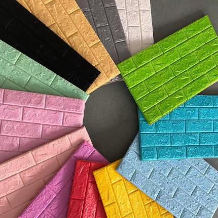 COMBO 20 tấm Miếng Dán Tường Giả Gạch 3D kích thước 70 x 40 cm